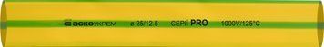 Термоусаджувальна трубка 25,0/12,5 шт. (1м) жовто-зелена серії PRO A0150040581 - постачальник електрообладнання для автоматизації простору Polygon Center
