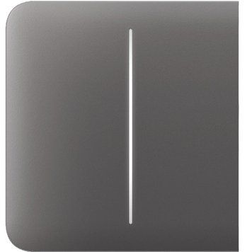 Ajax SideButton (2-gang) [55] grey Кнопка