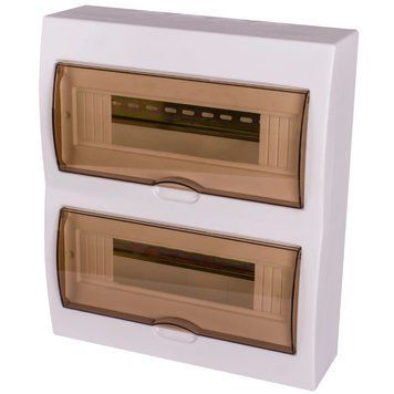 Enext e.plbox.stand.n.24k Корпус пластиковий 24-модульний навісний 0021481 - постачальник електрообладнання для автоматизації простору Polygon Center