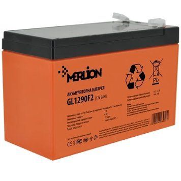 MERLION GL1290F2 9А&bull;ч 12В Свинцово-кислотная аккумуляторная батарея