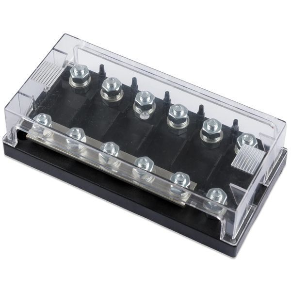 Victron Energy Fuse holder 6-way for MEGA-fuse Кріплення для запобіжника 0021077 - постачальник електрообладнання для автоматизації простору Polygon Center