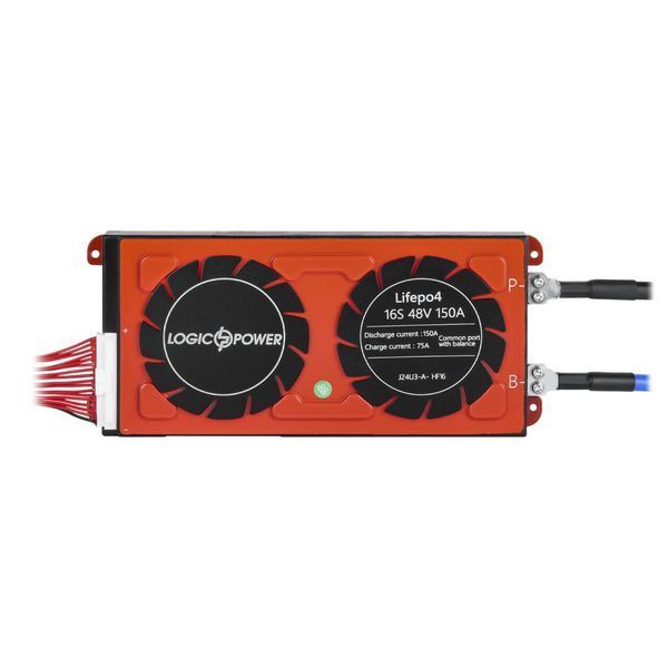 BMS плата LP LiFePO4 48V 16S Dis 150A Ch 75A LP19523 - постачальник електрообладнання для автоматизації простору Polygon Center