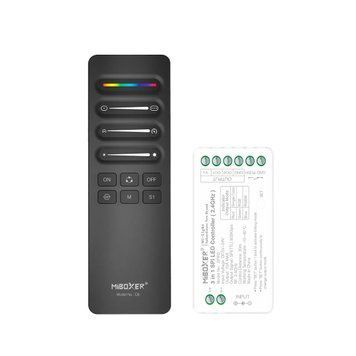 Контролер + пульт керування SPI адресною смарт стрічкою white, RGB, CCT, RGBW / комплект. RC6-SPIR03 - постачальник електрообладнання для автоматизації простору Polygon Center