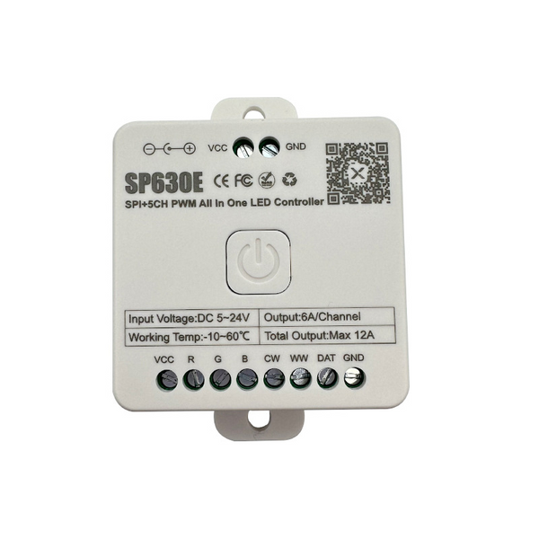 Контролер універсальний PROLUM 12в1 (Bluetooth; SPI+5ch; SP630e; 12А) 402051 - постачальник електрообладнання для автоматизації простору Polygon Center