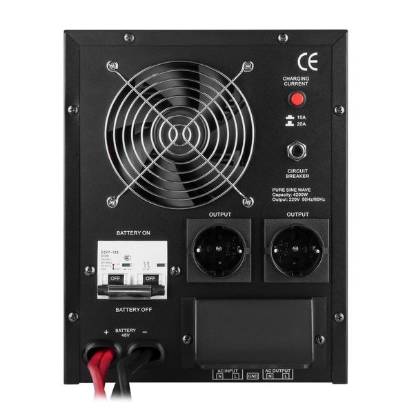 ИБП с правильной синусоидой 48V LPY-B-PSW-6000VA+(4200Вт)10A/20A LP6615 &ndash; поставщик электрооборудования для автоматизации пространства Polygon Center