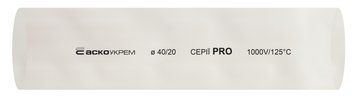 Термоусаджувальна трубка 40,0/20,0 шт. (1м) біла серії PRO A0150040596 - постачальник електрообладнання для автоматизації простору Polygon Center