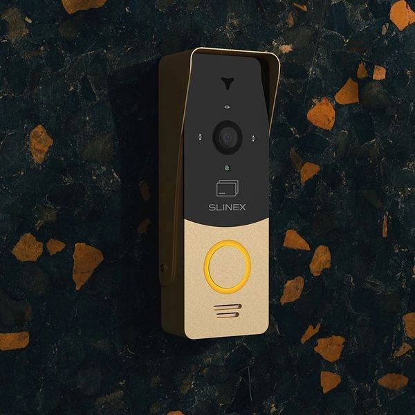 ML-20CRHD (black/gold) IP65 Вызывная панель Slinex 0006910 &ndash; поставщик электрооборудования для автоматизации пространства Polygon Center