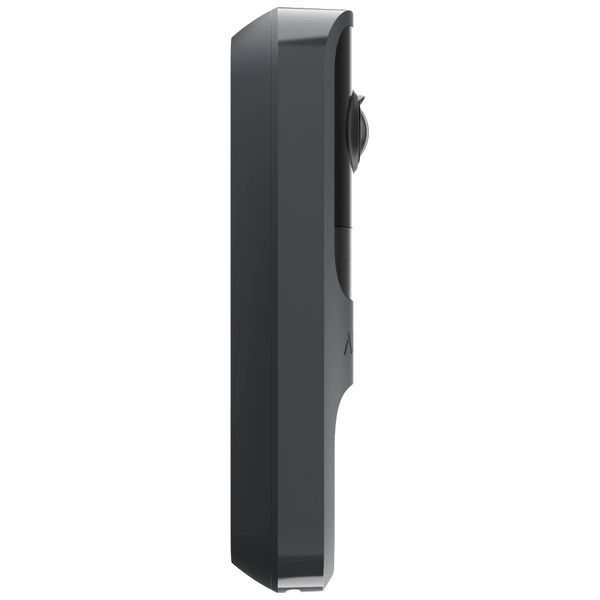 Ajax Doorbell graphite RAL 7024 Відеодзвінок 0024638 - постачальник електрообладнання для автоматизації простору Polygon Center