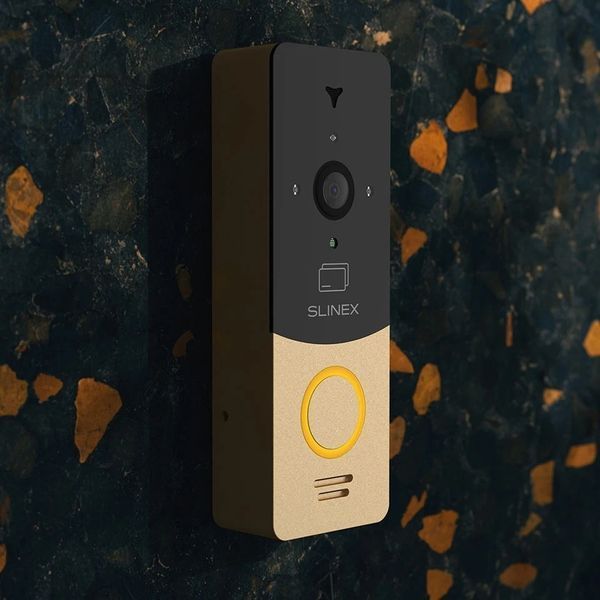 ML-20CRHD (black/gold) IP65 Вызывная панель Slinex 0006910 &ndash; поставщик электрооборудования для автоматизации пространства Polygon Center