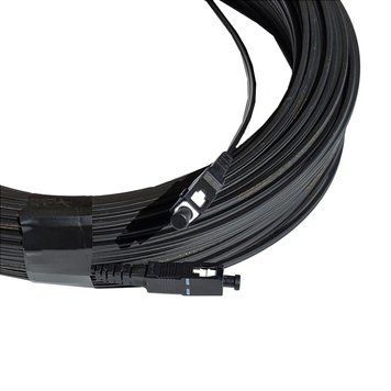 CMS UPC-150SCSC(SM)S(ON)FTTH-OD Патчкорд плоский, зовнішнього виконання 150 м, Simplex 0009061 - постачальник електрообладнання для автоматизації простору Polygon Center
