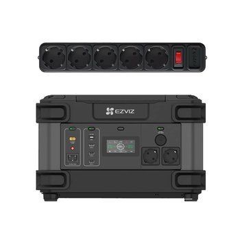 Ezviz CS-PS1300 (CN066) (FR) 2000 Вт + сетевой фильтр Gembird SPG5-G-6B Портативне джерело живлення 0022319 - постачальник електрообладнання для автоматизації простору Polygon Center