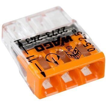 WAGO COMPACT 2273-243 3х2,5 (с пастой) Клема 2273-243 - постачальник електрообладнання для автоматизації простору Polygon Center
