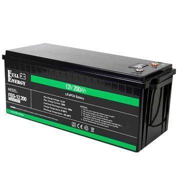 Full Energy FEG-12200 Аккумулятор LiFePO4 12В 200А&bull;ч 0013104 &ndash; поставщик электрооборудования для автоматизации пространства Polygon Center