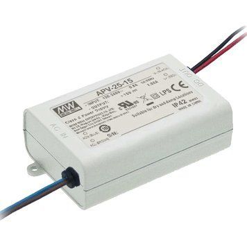 Mean Well APV-25-12 Блок живлення 0024967 - постачальник електрообладнання для автоматизації простору Polygon Center