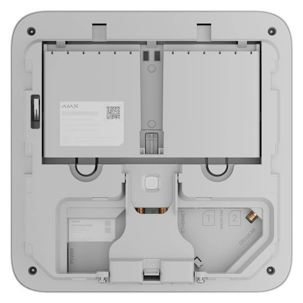 Охранная централь Ajax Superior Hub G3 white Jeweller 0034340 &ndash; поставщик электрооборудования для автоматизации пространства Polygon Center