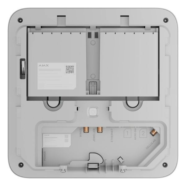 Охранная централь Ajax Superior Hub G3 white Jeweller 0034340 &ndash; поставщик электрооборудования для автоматизации пространства Polygon Center