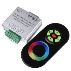 Контролер RGB PROLUM (RF; 5K; сенсорний; 18A; ЧИП; Чорний) 402003 - постачальник електрообладнання для автоматизації простору Polygon Center