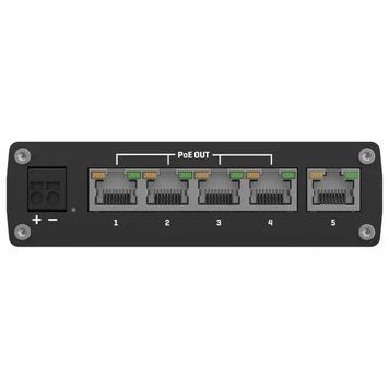 Teltonika TSW101 POE+ для використання в транспорті Комутатор 5 портів некерований 0026536 - постачальник електрообладнання для автоматизації простору Polygon Center