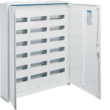 Щит Univers IP44/II 950x800x161mm 216мод.(3x72) FWB63S - постачальник електрообладнання для автоматизації простору Polygon Center
