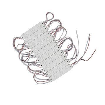 Світлодіодний модуль PROLUM V2, SMD2835, 3LED, 12V, 0,72W, З лінзою, Білий 321010 - постачальник електрообладнання для автоматизації простору Polygon Center