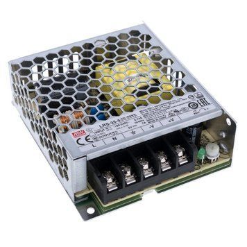 Блок живлення Mean Well LRS-35-5 (35W; 7A; 5V; IP20) Series "LRS" 611008 - постачальник електрообладнання для автоматизації простору Polygon Center