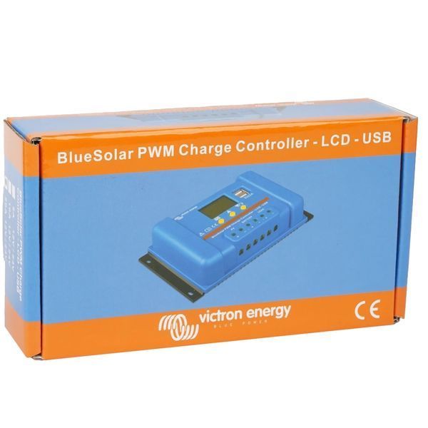 Victron&nbsp;Energy&nbsp;BlueSolar&nbsp;PWM-LCD&USB&nbsp;12/24-20 Контролер&nbsp;заряду