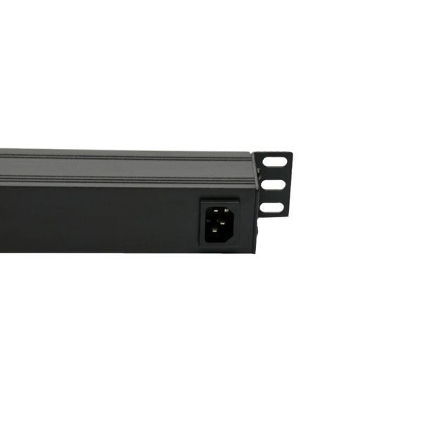 Kingda KD-GER(16)N1008WKPB19A-C14 Блок 19" на 8 роз. нем. станд., 10А, с индикат., без шнура, черный, 1U, Kingda 0006963 &ndash; поставщик электрооборудования для автоматизации пространства Polygon Center