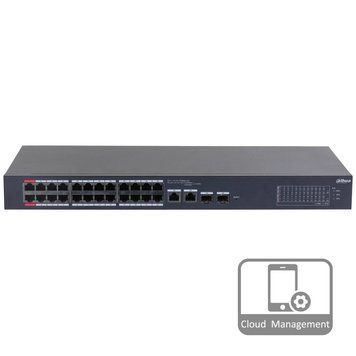 Dahua DH-CS4226-24ET-240 PoE Коммутатор 24 порта управляемый 0016231 &ndash; поставщик электрооборудования для автоматизации пространства Polygon Center