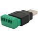 USB (5 контактов) с клеммами под кабель Роз'єм 0024284, 2/2 - Polygon Center