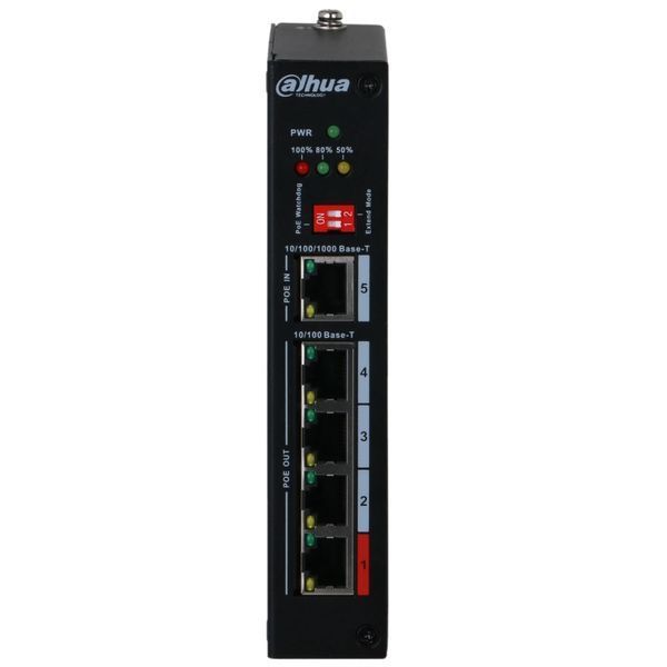 Dahua DH-PFT1500 PoE розширювач 0022240 - постачальник електрообладнання для автоматизації простору Polygon Center