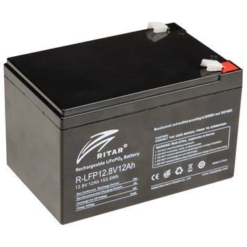 Ritar R-LFP12.8V12AH Акумуляторна батарея 0022543 - постачальник електрообладнання для автоматизації простору Polygon Center