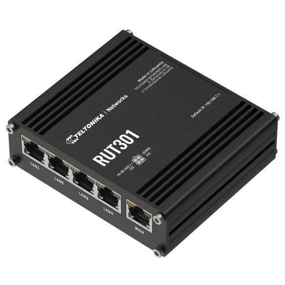 Teltonika RUT301 Промисловий маршрутизатор 0026543 - постачальник електрообладнання для автоматизації простору Polygon Center