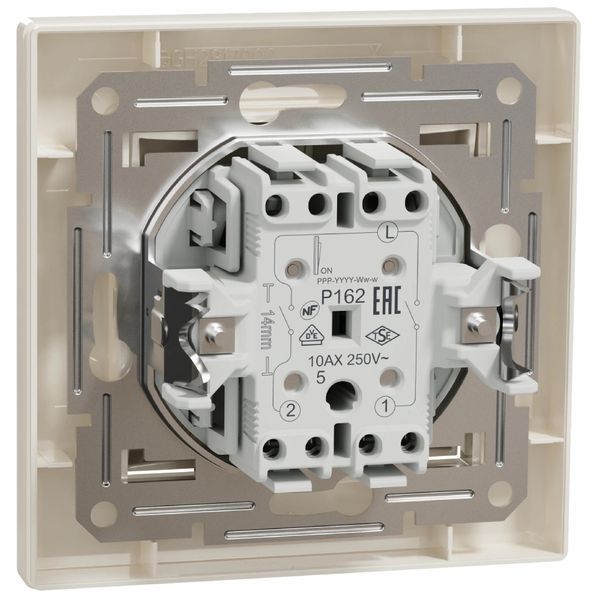 Schneider Electric Asfora EPH0300123 Выключатель двухклавишный самозажимной 0015592 &ndash; поставщик электрооборудования для автоматизации пространства Polygon Center