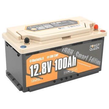 Kin Power Queen RV190 12.8В 100А&bull;г Акумуляторна батарея 0032982 - постачальник електрообладнання для автоматизації простору Polygon Center