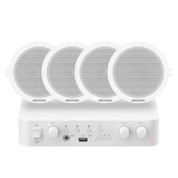 Hikvision DS-QAE1KA80206-4 Гібридний аудіокомплект 0030050 - постачальник електрообладнання для автоматизації простору Polygon Center