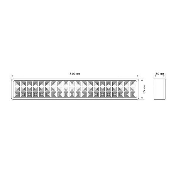 TITANUM&nbsp;TL-EM1108 LED світильник аварійний 60 LED 6500K 230V 0015177 - постачальник електрообладнання для автоматизації простору Polygon Center