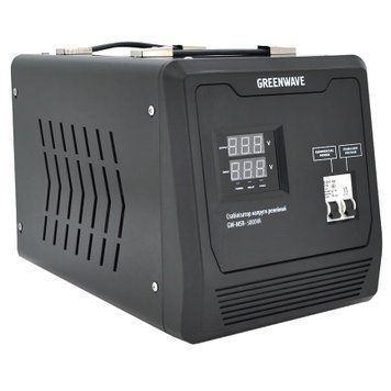 Green&nbsp;Wave&nbsp;Mauser&nbsp;5000VA&nbsp;(3500Вт) Стабилизатор напряжения релейный клеммные колодки DC140-260V, AC220 0018143 &ndash; поставщик электрооборудования для автоматизации пространства Polygon Center