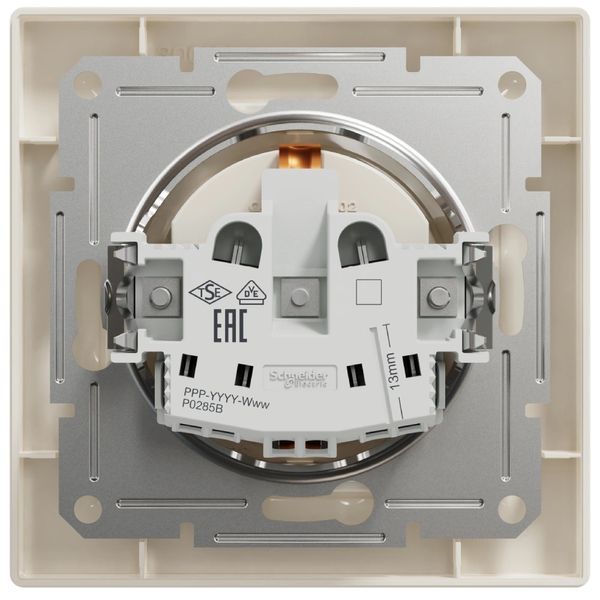 Schneider Electric Asfora EPH2900123 РОЗЕТКА С ЗЕЗЕМЛЕНИЕМ 0015594 &ndash; поставщик электрооборудования для автоматизации пространства Polygon Center