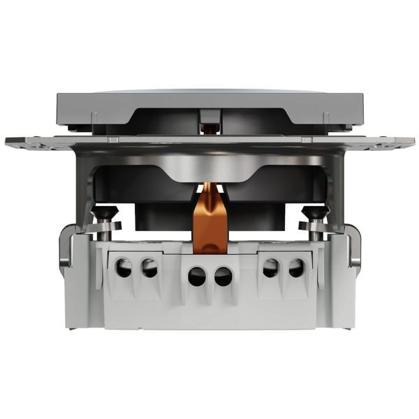 Schneider Electric EPH2900171 Asfora Розетка 220В антрацит, пластик, с заземлением, Schuko, без защитной крышки, без шторок, для врезного монтажа