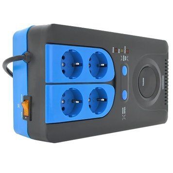 Green&nbsp;Wave&nbsp;Winchester&nbsp;500VA&nbsp;(350Вт) Стабилизатор&nbsp;напряжения&nbsp;релейный&nbsp;4xShuko,&nbsp;DC140-260V,&nbsp;AC220&plusmn;8%,&nbsp;BOX 0018144 &ndash; поставщик электрооборудования для автоматизации пространства Polygon Center