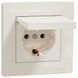 Schneider Electric Asfora EPH3100123 Розетка із кришкою, із заземленням