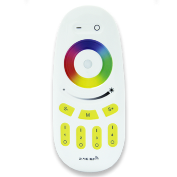 Контролер RGB PROLUM 4 ZONE (RF; MT; 18A; Пульт керування) 402017 - постачальник електрообладнання для автоматизації простору Polygon Center