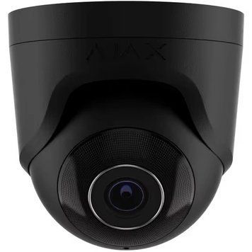 TurretCam (8EU) ASP black 8МП (4мм) IP відеокамера Ajax 0017178 - постачальник електрообладнання для автоматизації простору Polygon Center