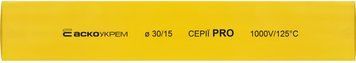 Термоусаджувальна трубка 30,0/15,0 шт. (1м) жовта серії PRO A0150040583 - постачальник електрообладнання для автоматизації простору Polygon Center