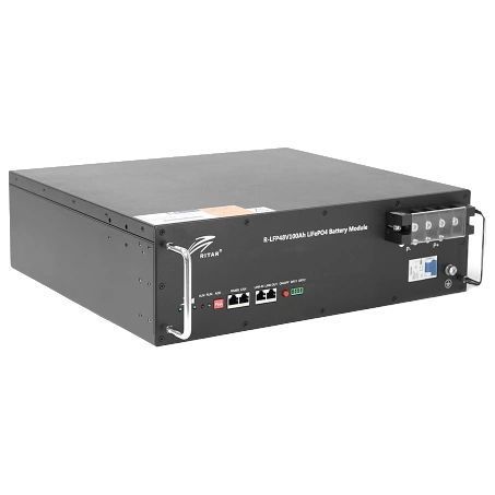 Ritar R-LFP 51.2В 100А&bull;ч 50А Літієва акумуляторна батарея 0023536 - постачальник електрообладнання для автоматизації простору Polygon Center