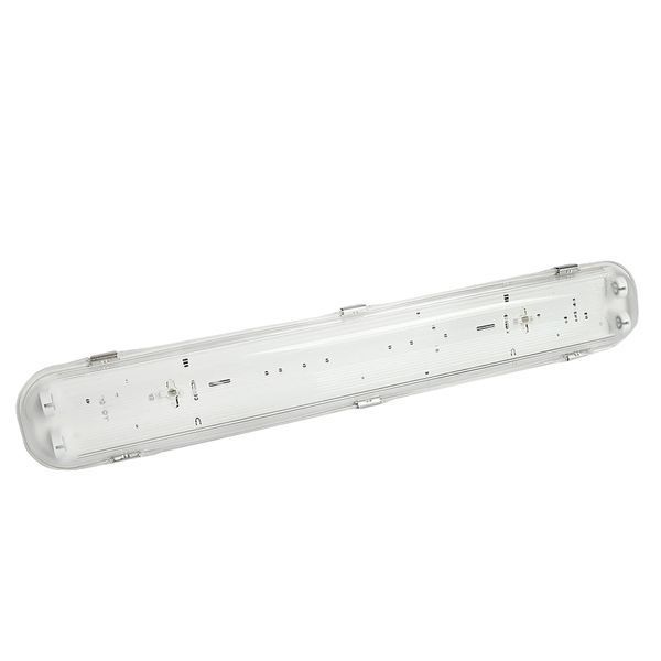VIDEX 0,6М 220V LED світильник IP65 лінійний під лампу 2хТ8 0017507 - постачальник електрообладнання для автоматизації простору Polygon Center