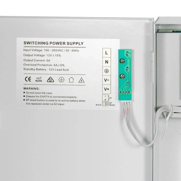 Kraft PSU-1205/8CH Джерело безперебійного живлення 0025273 - постачальник електрообладнання для автоматизації простору Polygon Center