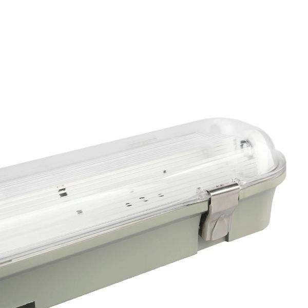 VIDEX 0,6М 220V LED світильник IP65 лінійний під лампу 2хТ8 0017507 - постачальник електрообладнання для автоматизації простору Polygon Center