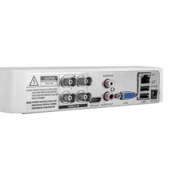 Гибридный видеорегистратор 4-канальный 5MP GHD GreenVision GV-A-S041/04 LP19239 &ndash; поставщик электрооборудования для автоматизации пространства Polygon Center