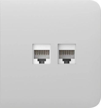 Ajax SideCover (LAN) white Фронтальная панель 0027592 - постачальник електрообладнання для автоматизації простору Polygon Center